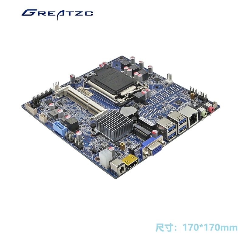 Mini ITX一体机花季传媒黄色网站 迷你PC花季传媒黄色网站 INTEL H310芯片组 支持9、8、7、6代CPU