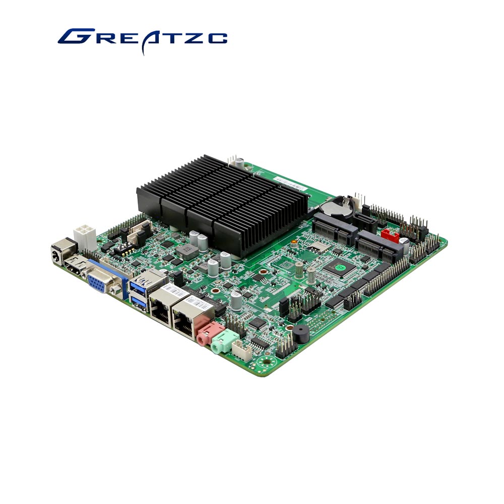 ZC-ITX40D-J4125四核无风扇miniITX工控花季传媒黄色网站支持双网6串EDPLVDS